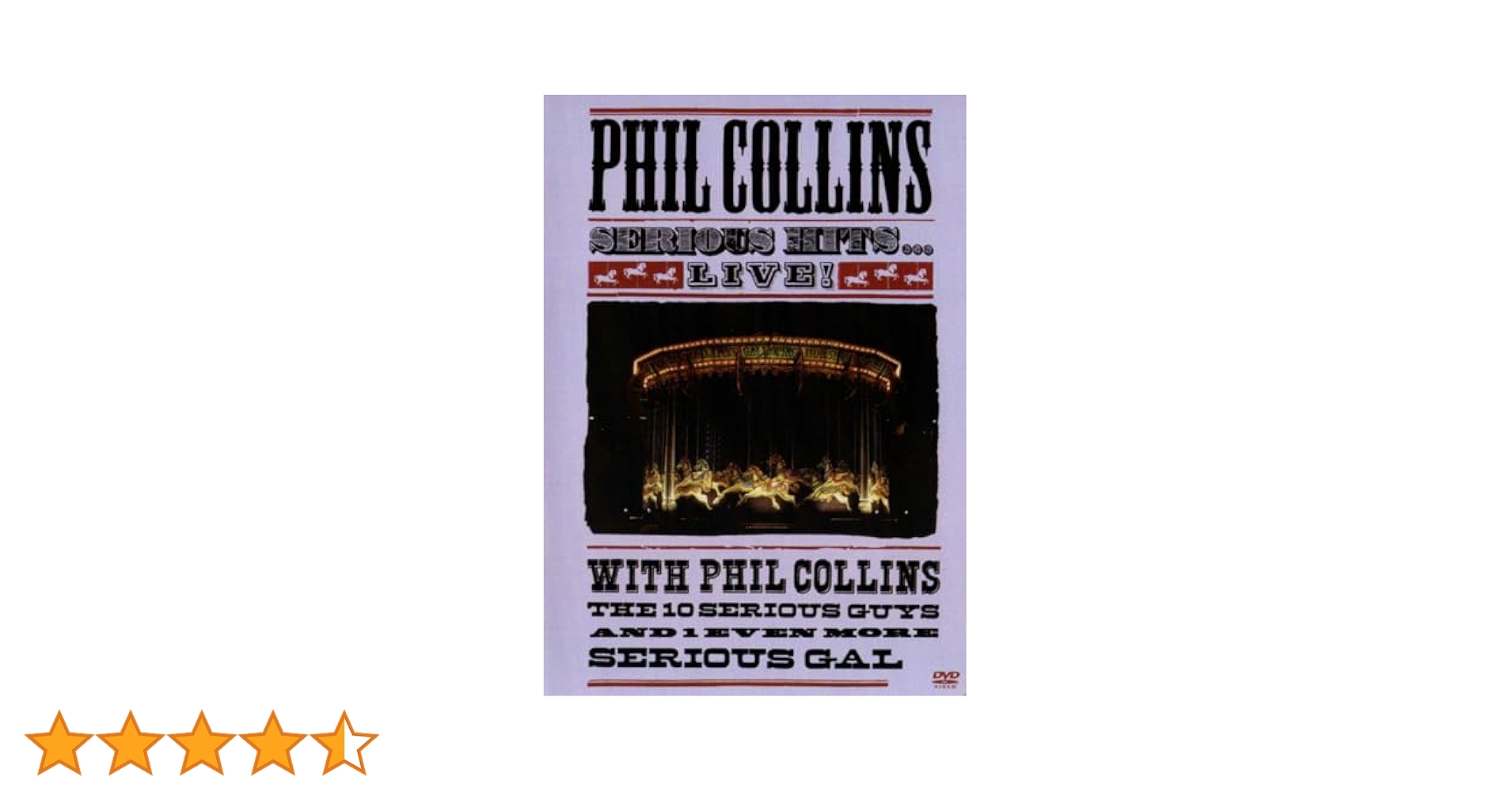 フィル・コリンズ　DVD シリアス・ヒッツ...ライヴ！ Phil Collins - Serious Hits.Live! (2DVD) [Import]: Amazon